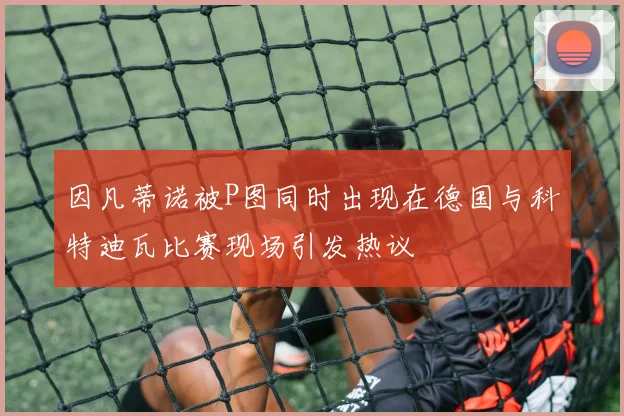 因凡蒂诺被P图同时出现在德国与科特迪瓦比赛现场引发热议