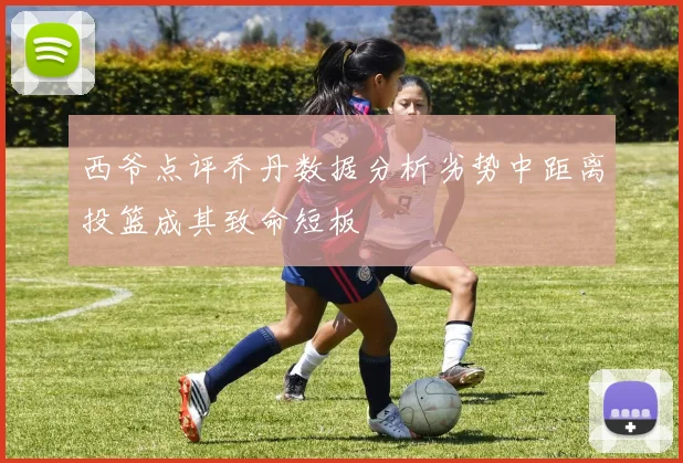西爷点评乔丹数据分析劣势中距离投篮成其致命短板